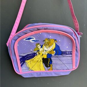 90s Disney Beauty and the Beast vintage shoulder purse